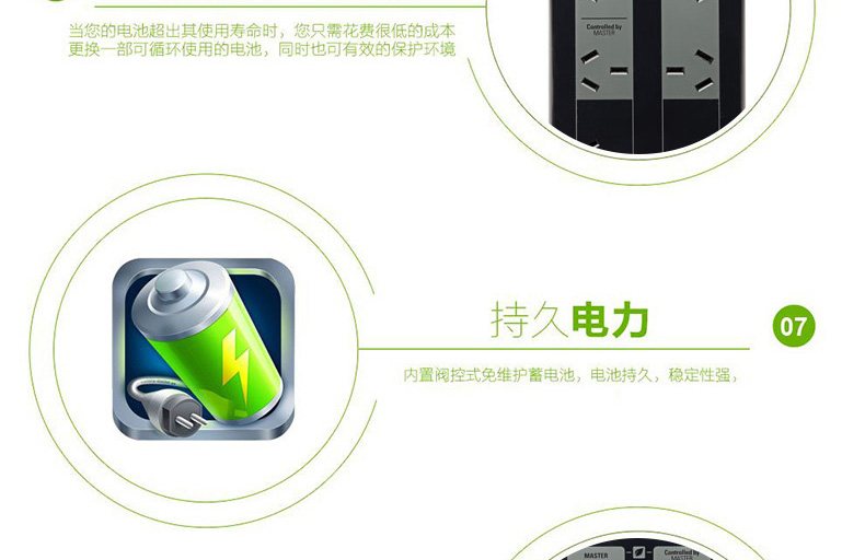 BR1000G-CN Back-UPS Pro BR 系列 实物与应用图示