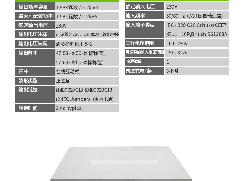 SUA2200R Smart-UPS SUA 系列 实物与应用图示