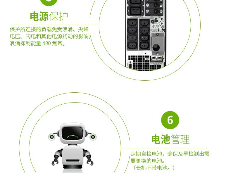 SURT5000UXIC Smart-UPS RT 系列 实物与应用图示